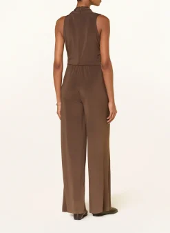 Jersey-Jumpsuit TROPICO in Wickeloptik