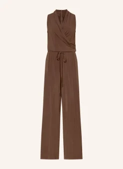 Jersey-Jumpsuit TROPICO in Wickeloptik