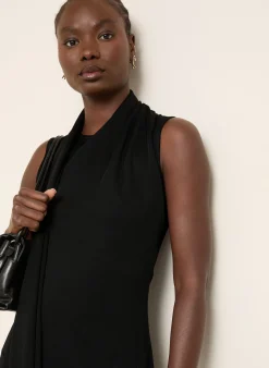 Jerseykleid mit Schluppe