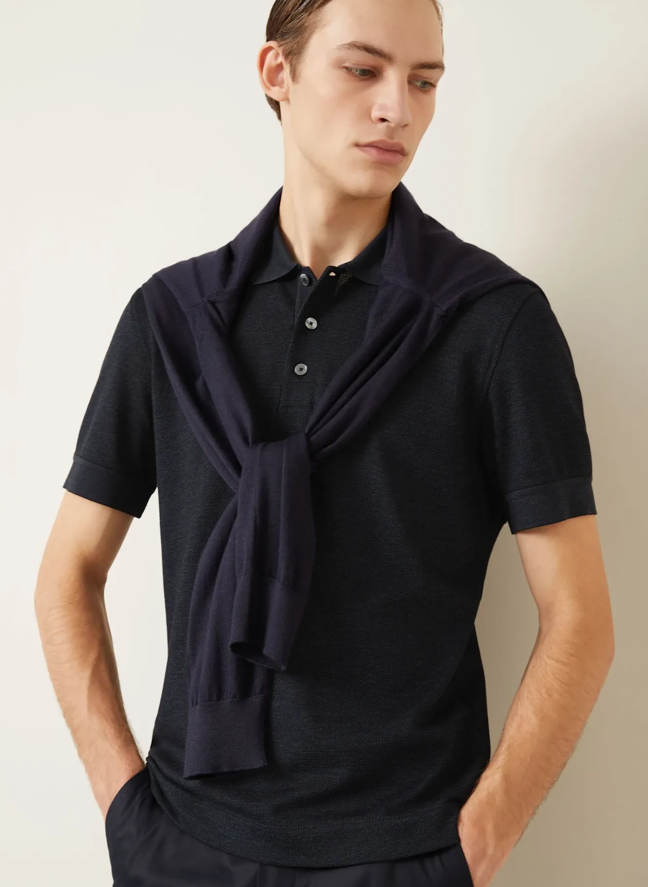 Jersey-Poloshirt