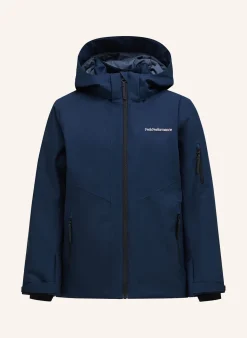 Jr Maroon Insulated Jacket Skijacke