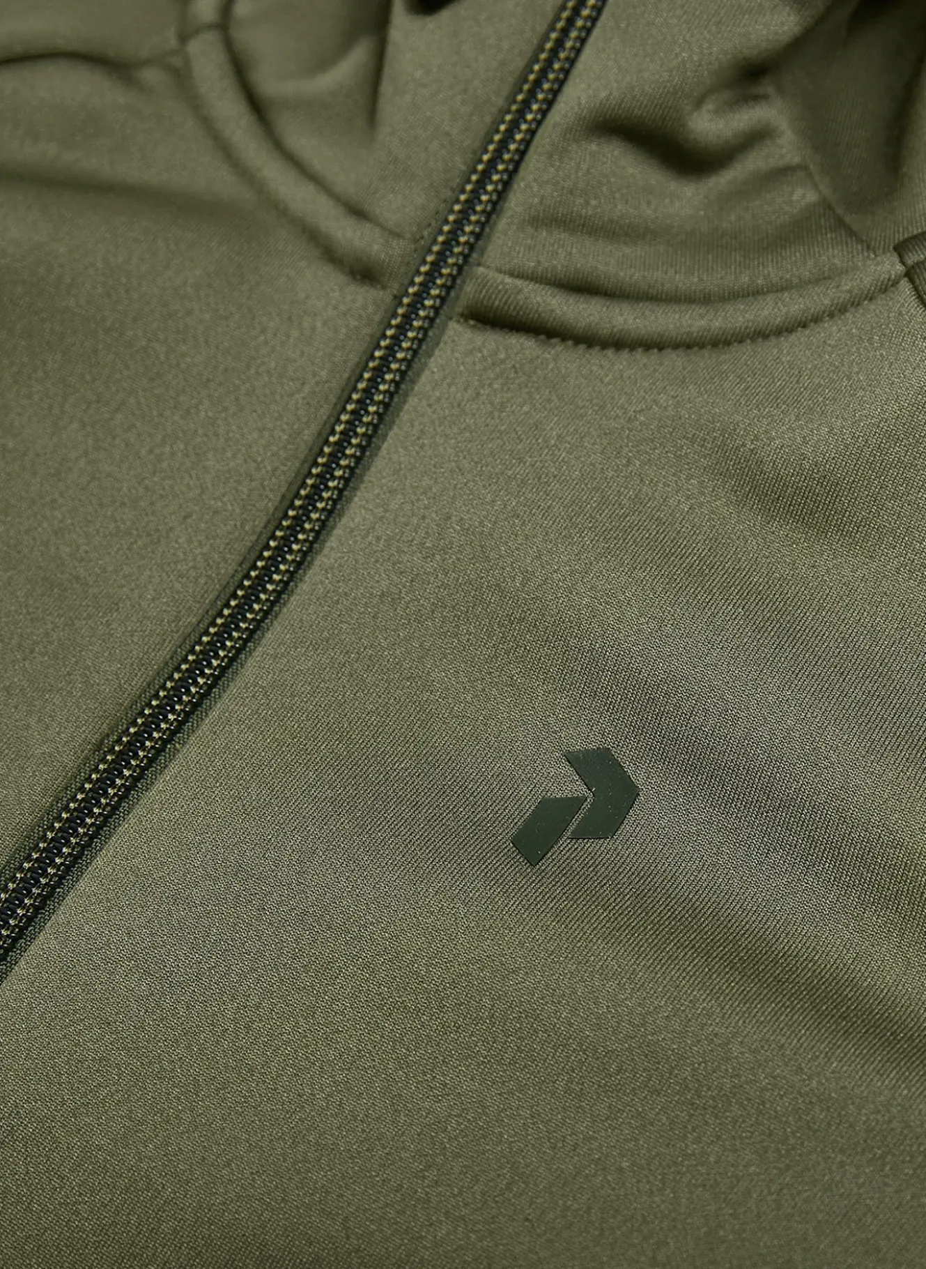 Jr Rider Essentials Midlayer Zip Hood Fleecejacke