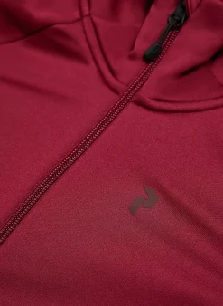 Jr Rider Essentials Midlayer Zip Hood Fleecejacke