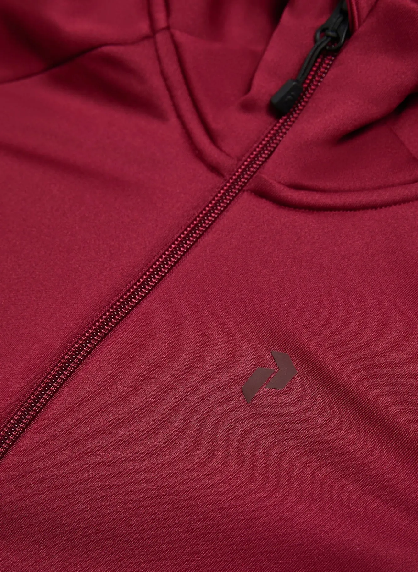 Jr Rider Essentials Midlayer Zip Hood Fleecejacke