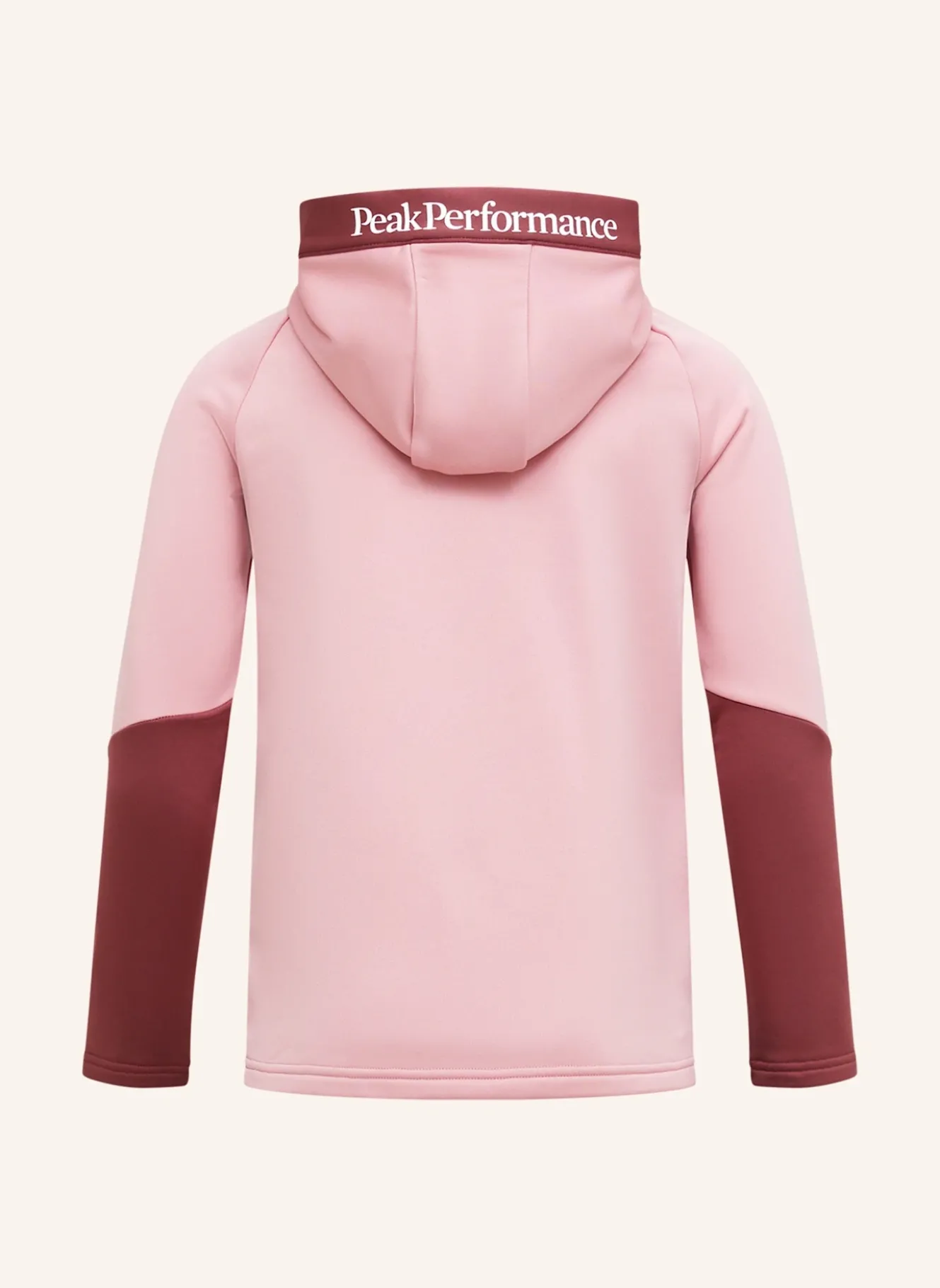 Jr Rider Essentials Midlayer Zip Hood Fleecejacke