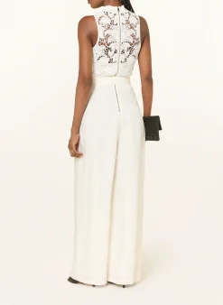 Jumpsuit CALANTA mit Leinen und Spitze
