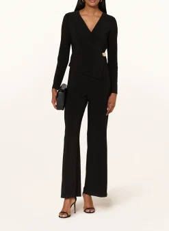 Jumpsuit in Wickeloptik