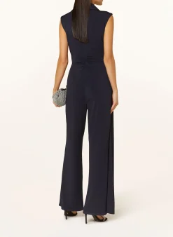 Jumpsuit in Wickeloptik
