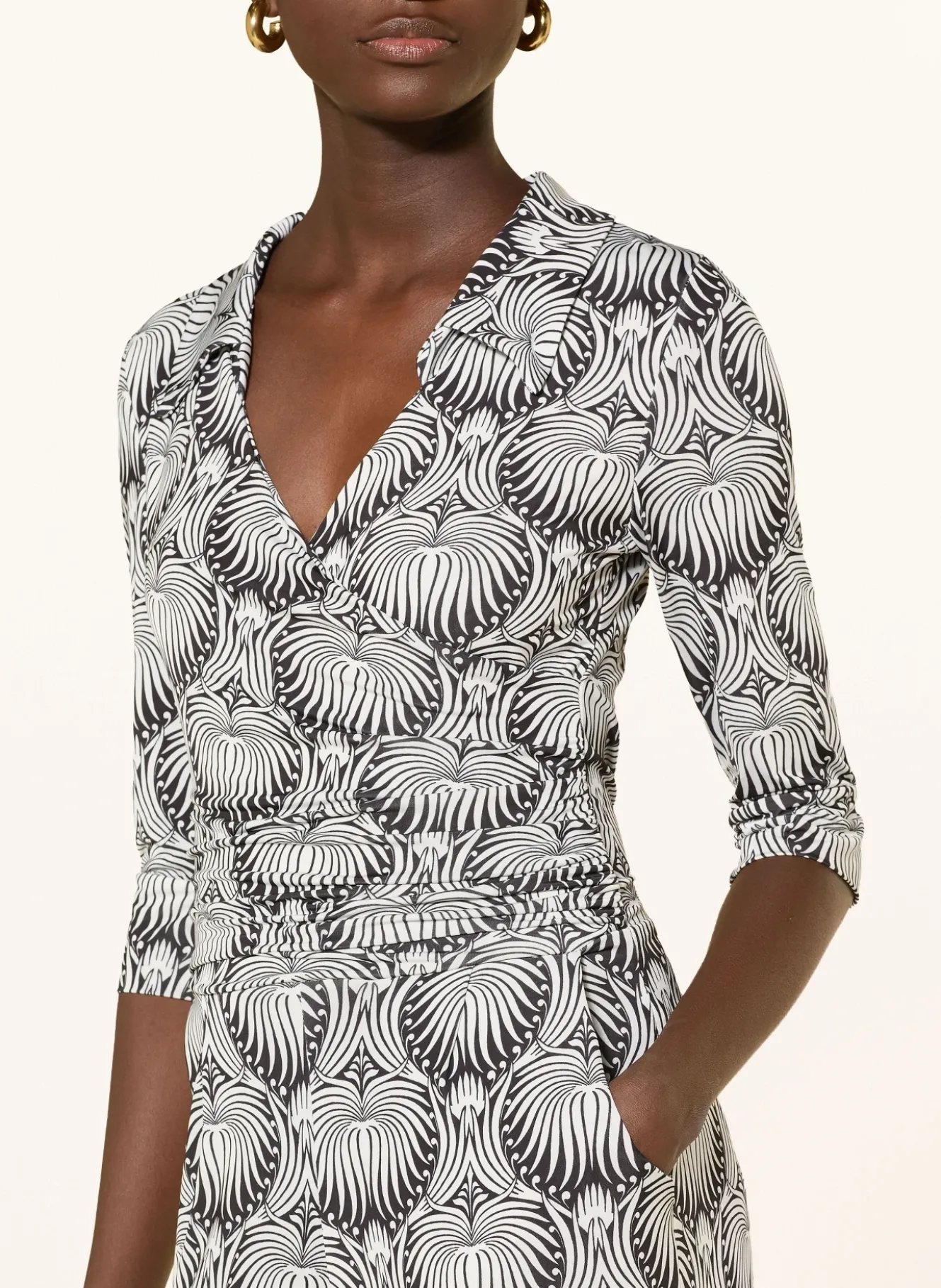 Jumpsuit mit 3/4-Arm