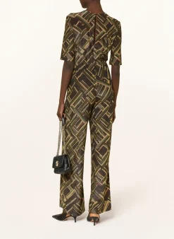 Jumpsuit mit Glitzergarn