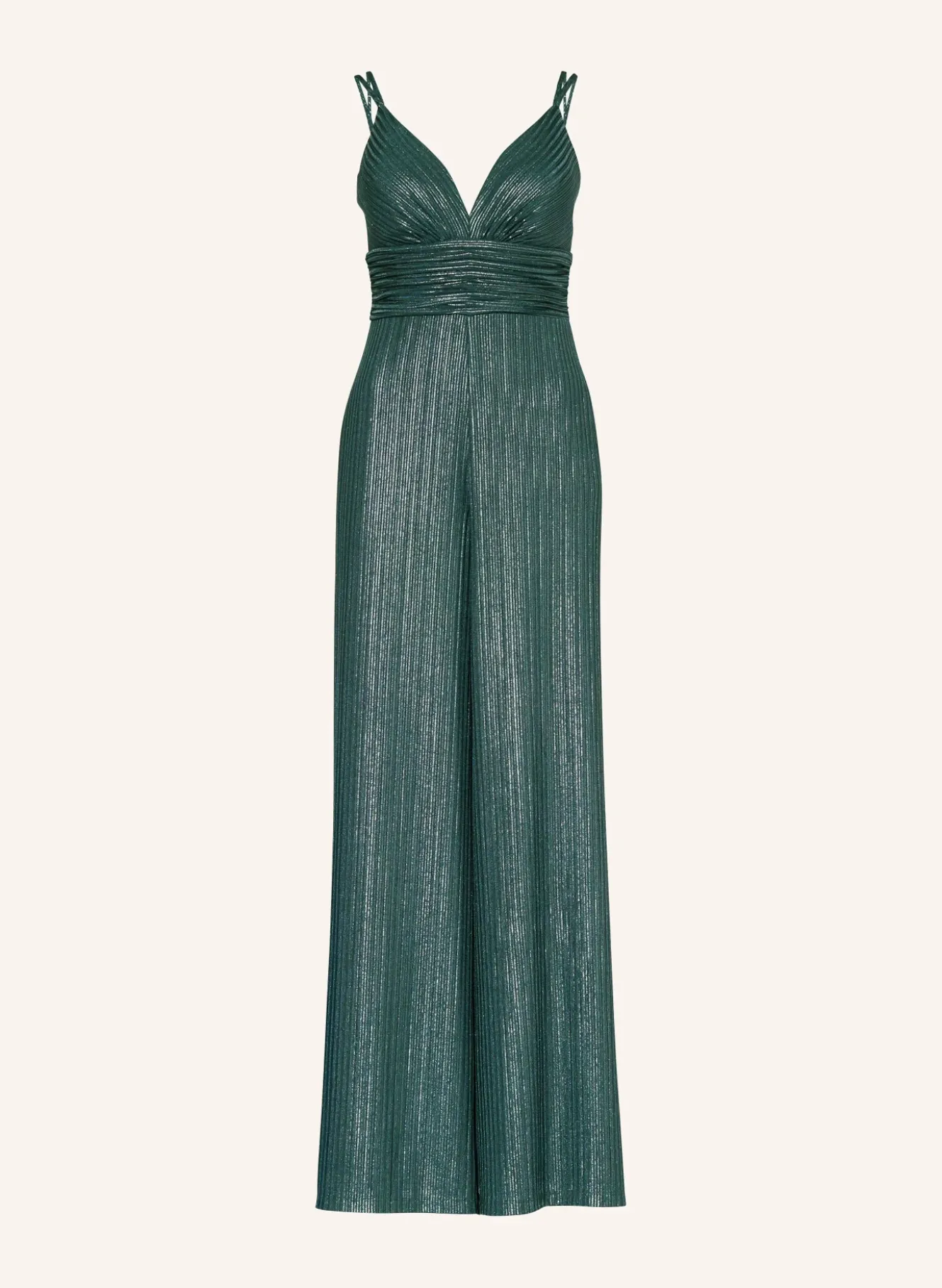 Jumpsuit mit Glitzergarn