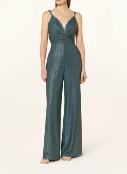 Jumpsuit mit Glitzergarn