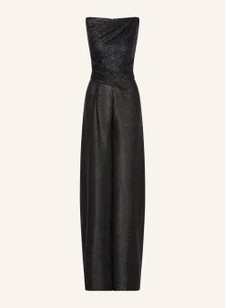 Jumpsuit mit Glitzergarn