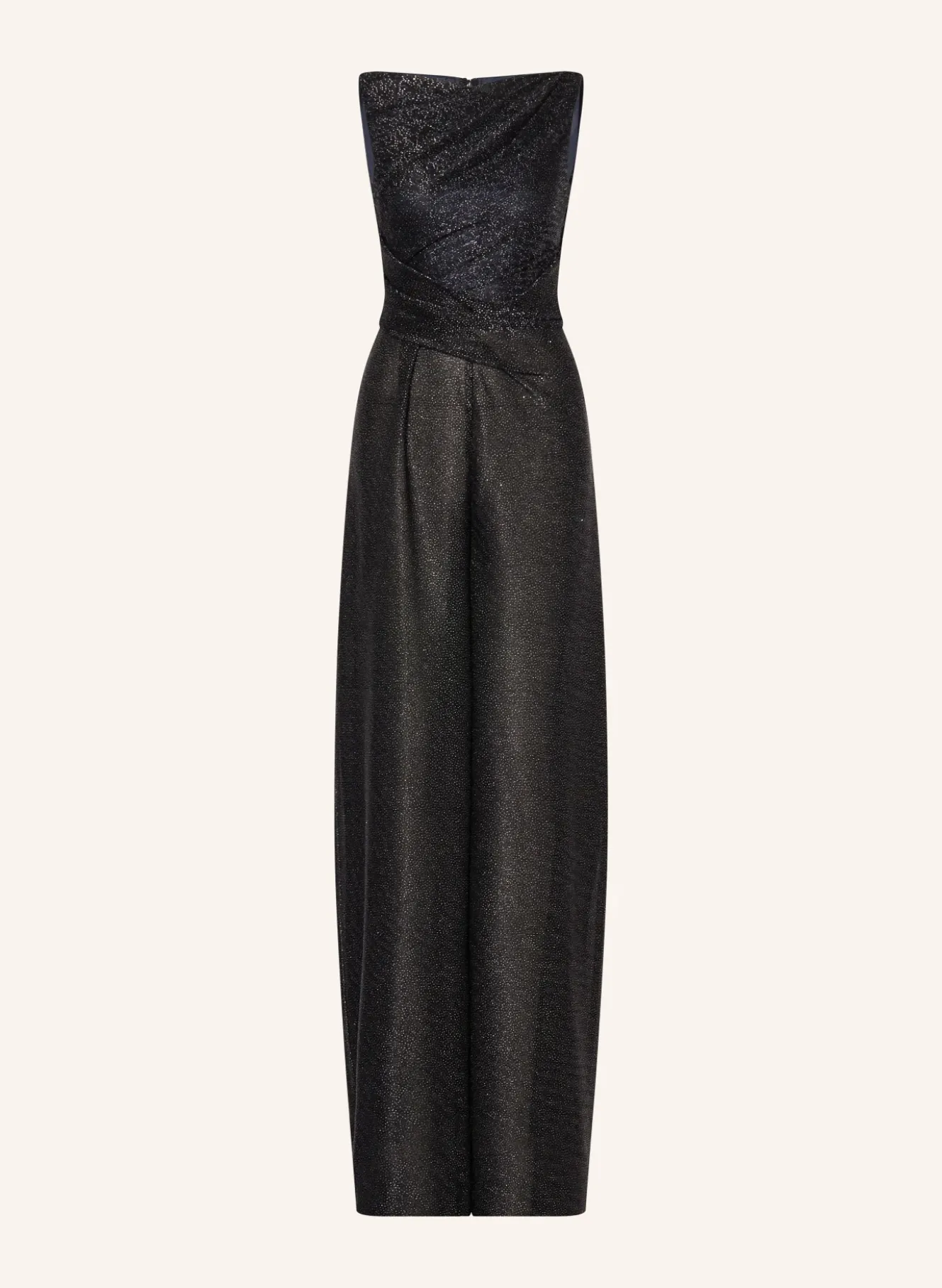 Jumpsuit mit Glitzergarn