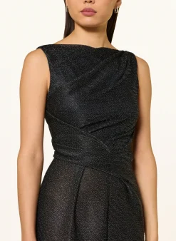 Jumpsuit mit Glitzergarn