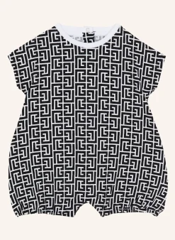 Jumpsuit mit Monogramm