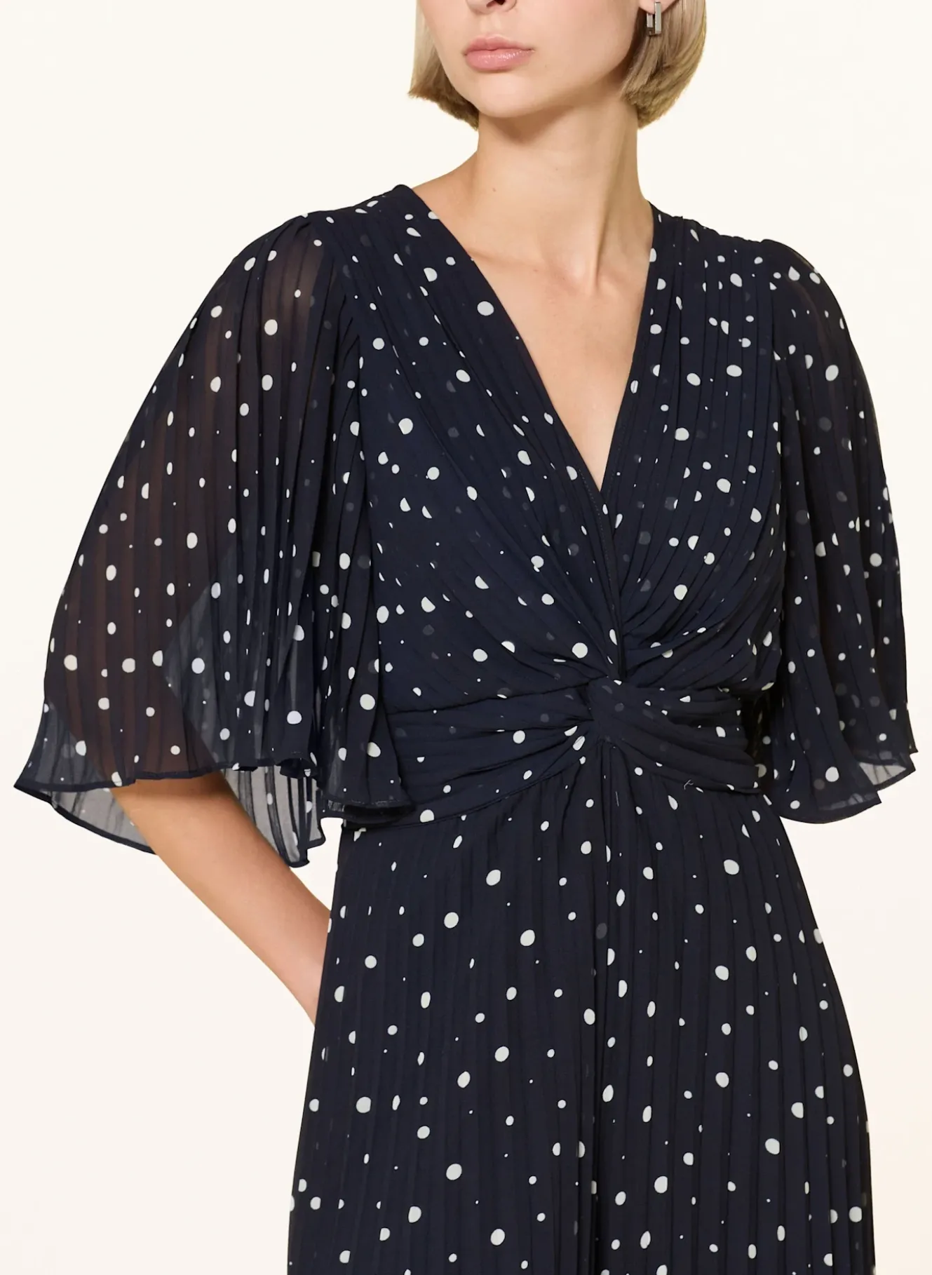 Jumpsuit mit Plissees