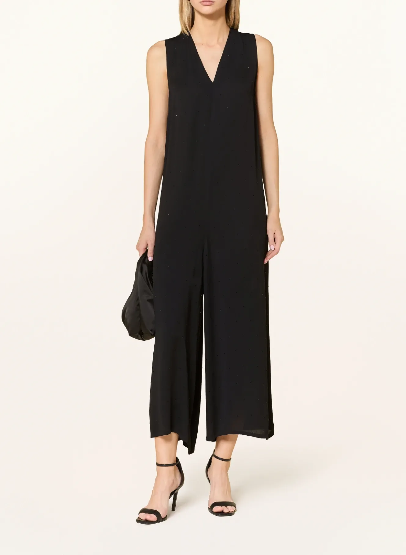 Jumpsuit mit Schmucksteinen