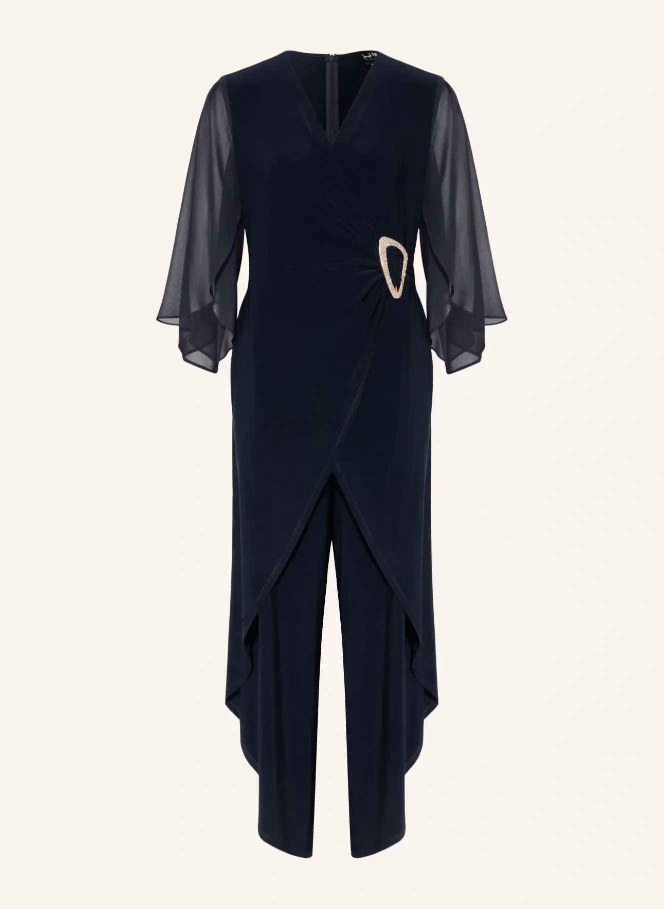 Jumpsuit mit Schmucksteinen
