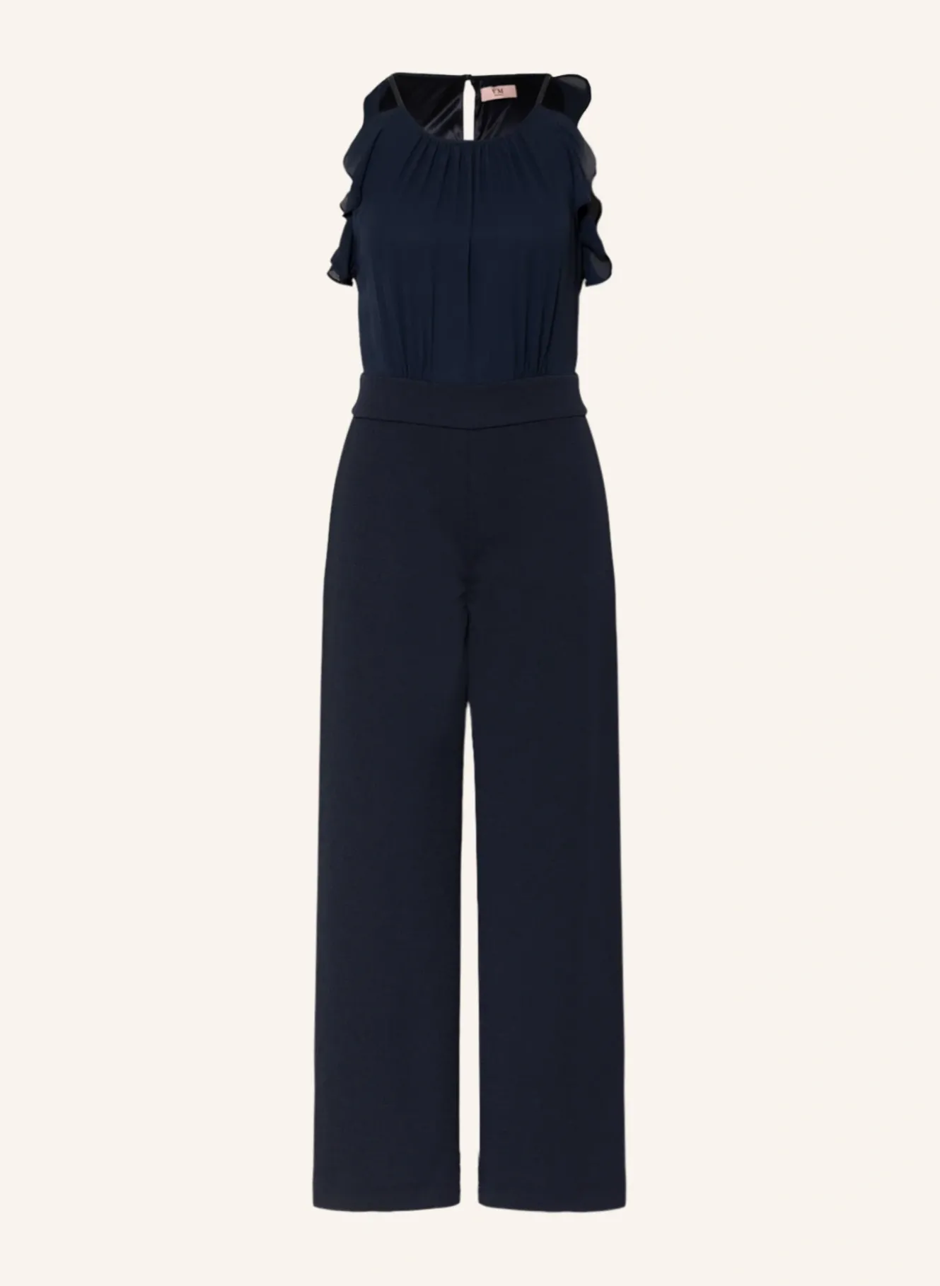 Jumpsuit mit Volants