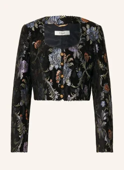 Kastenjacke aus Jacquard