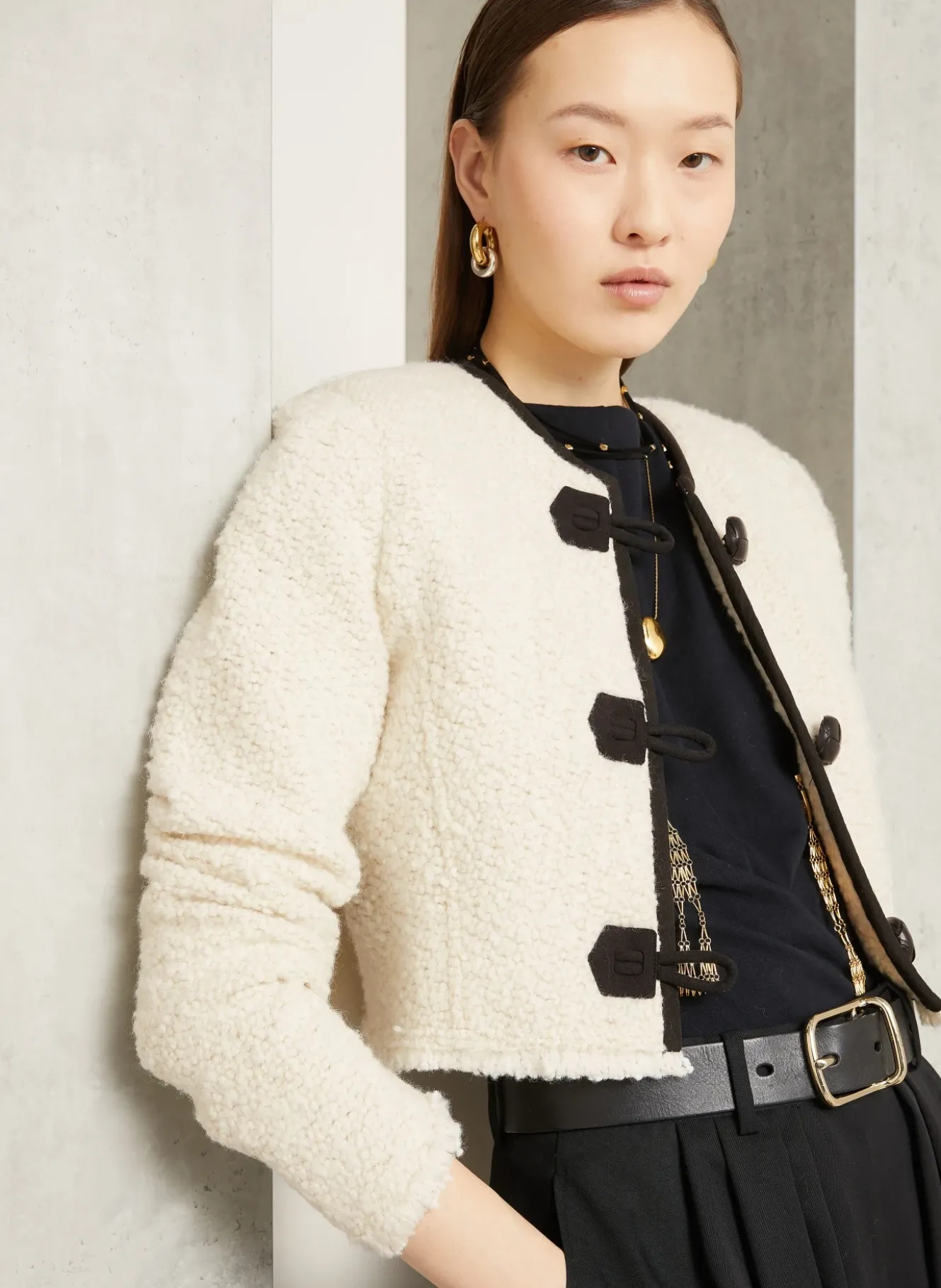 Kastenjacke GRADILIA aus Bouclé