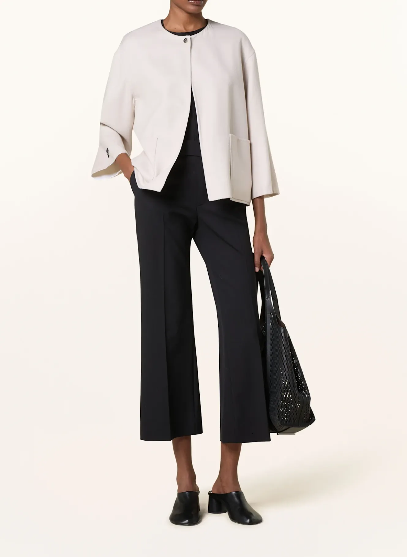 Kastenjacke mit 3/4-Arm