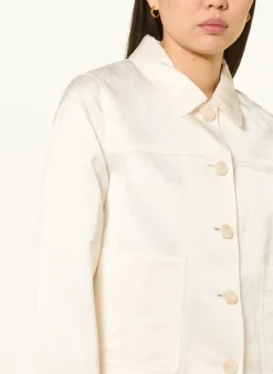 Kastenjacke mit Leinen