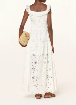 Kleid aus Lochspitze