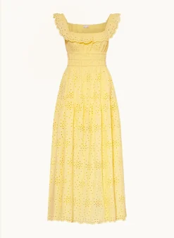 Kleid aus Lochspitze
