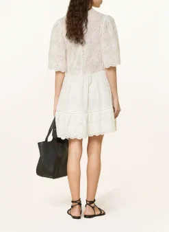 Kleid DENVITA aus Lochspitze mit 3/4-Arm