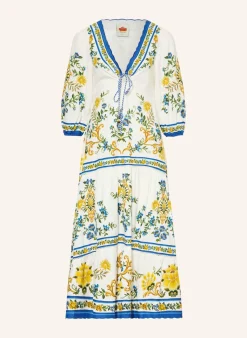Kleid EMILY mit Leinen und 3/4-Arm