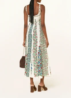 Kleid FRUIT BEAUTY mit Leinen und Spitze