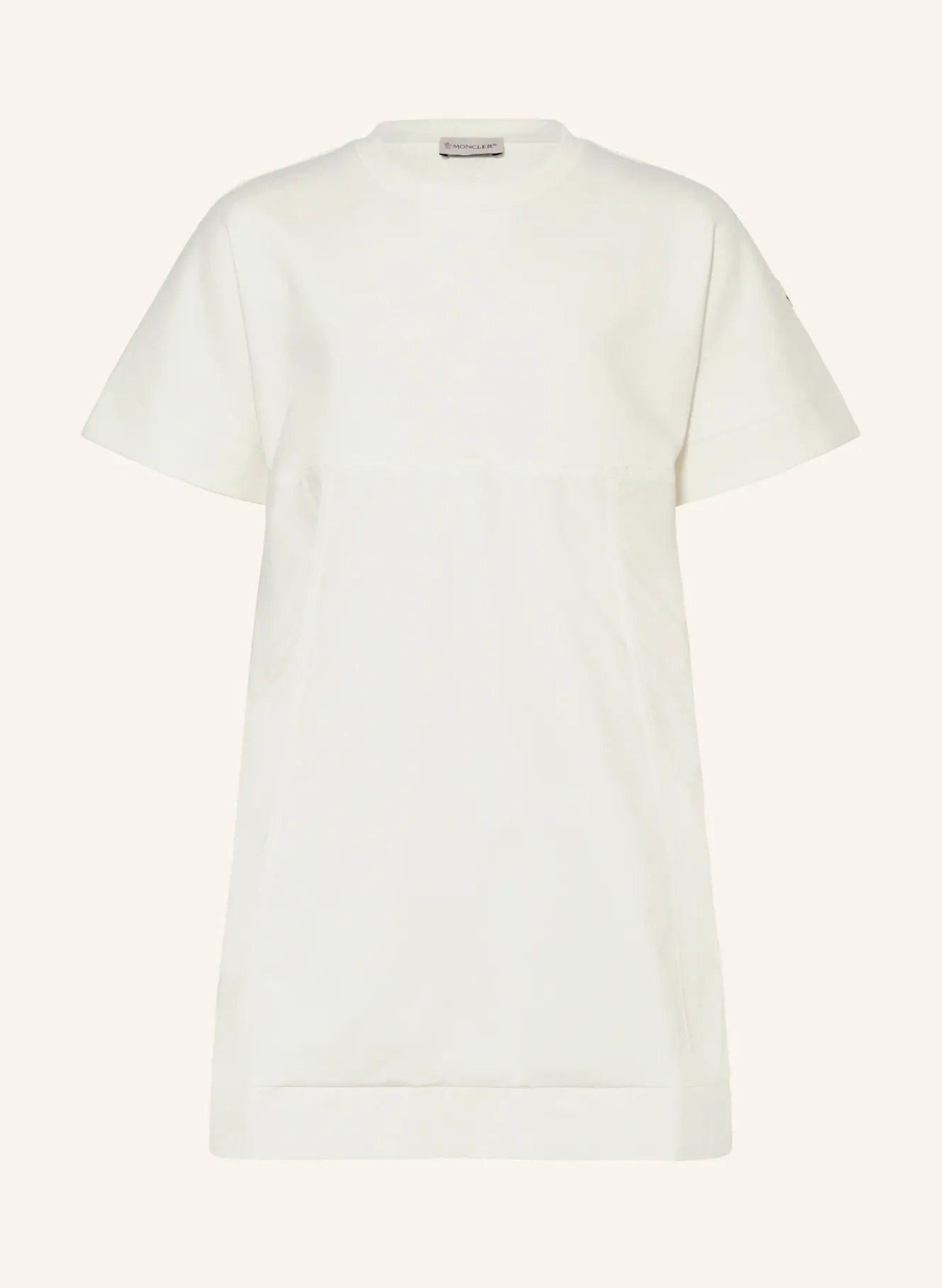 Kleid im Materialmix