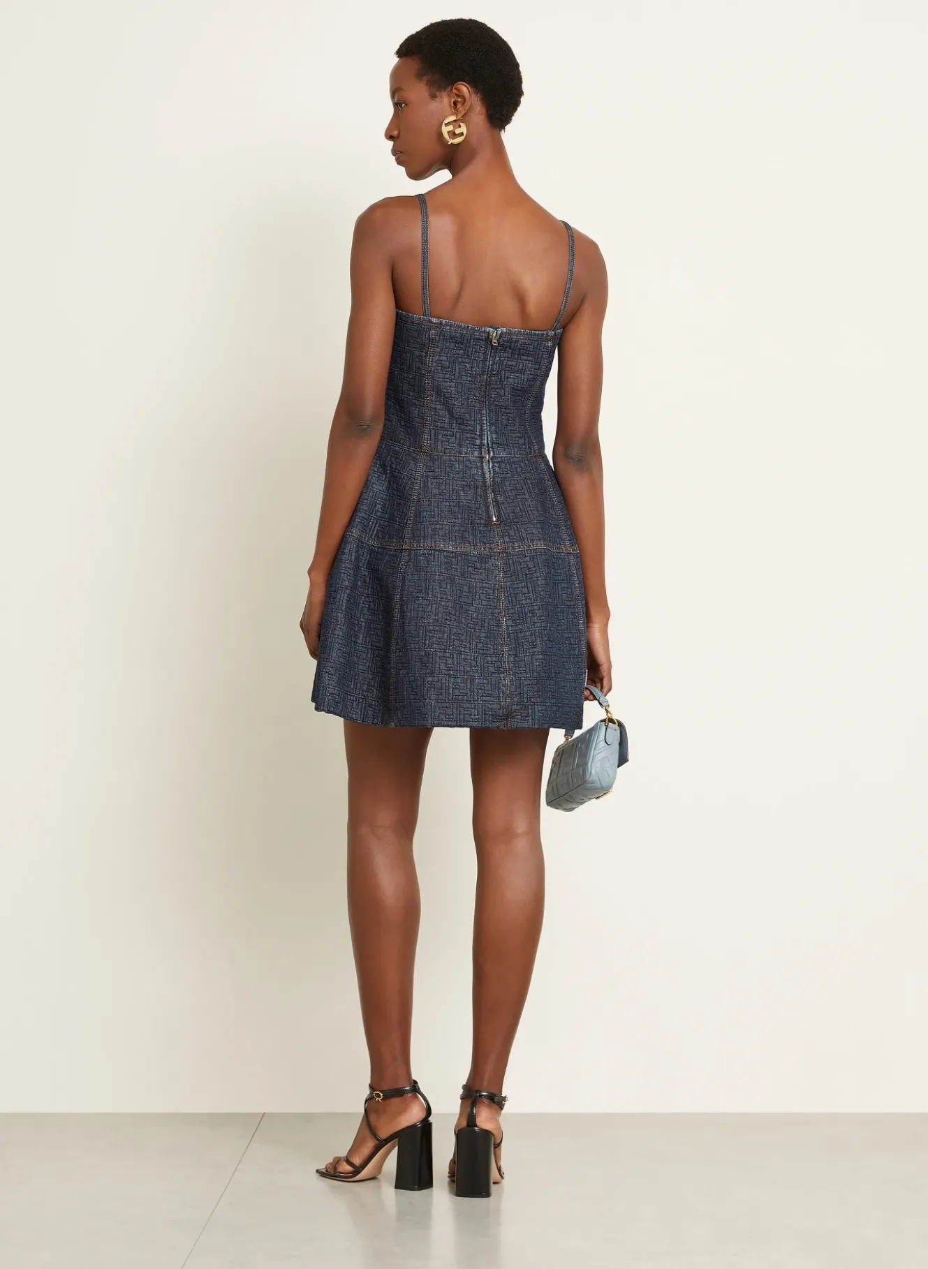 Kleid in Jeansoptik