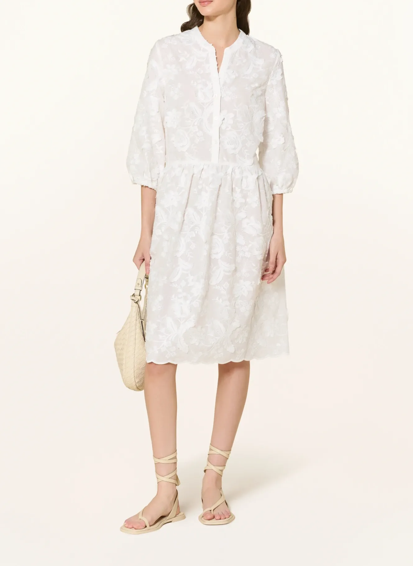 Kleid mit 3/4-Arm