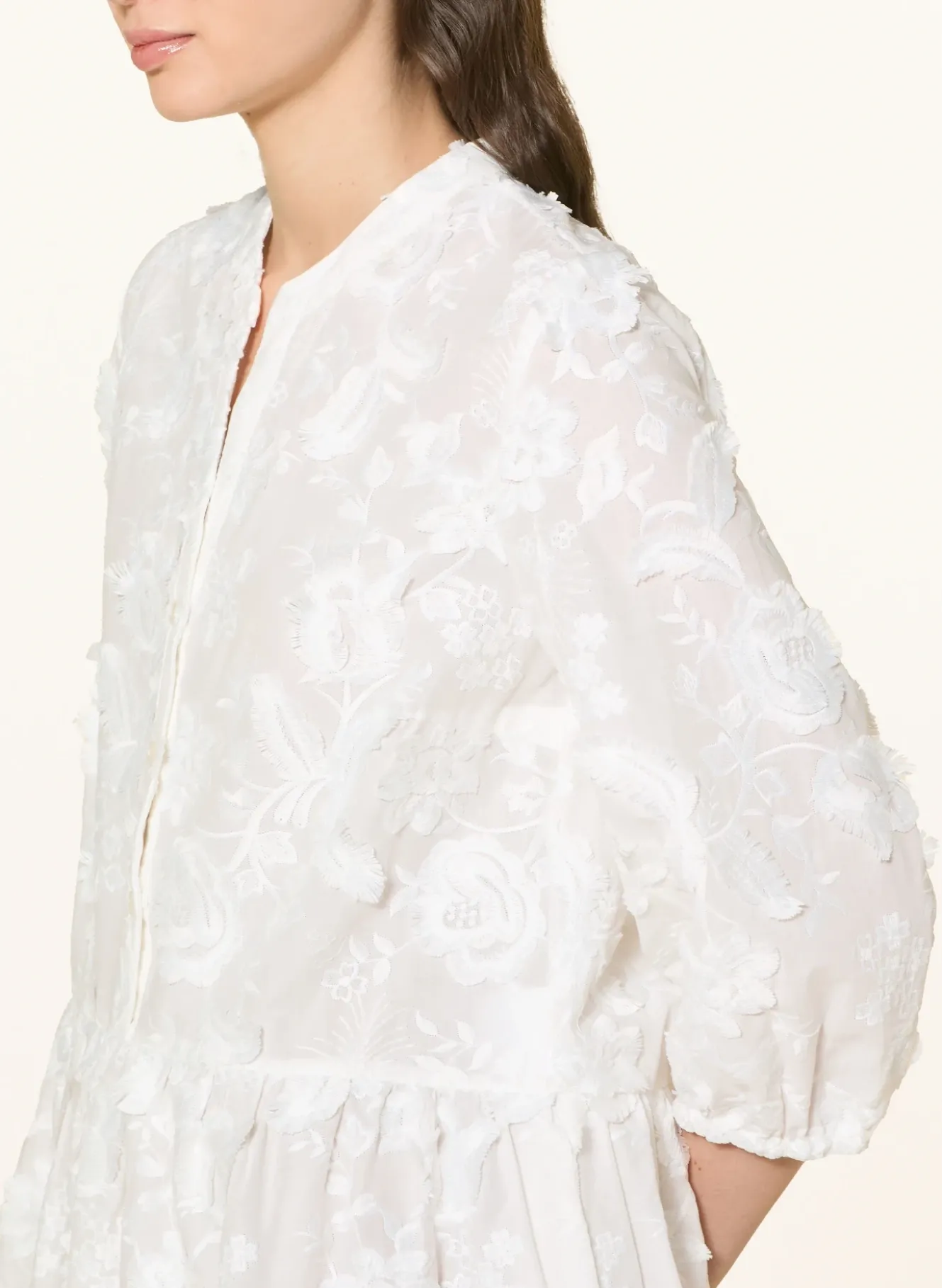 Kleid mit 3/4-Arm