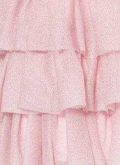 Kleid mit Glitzergarn