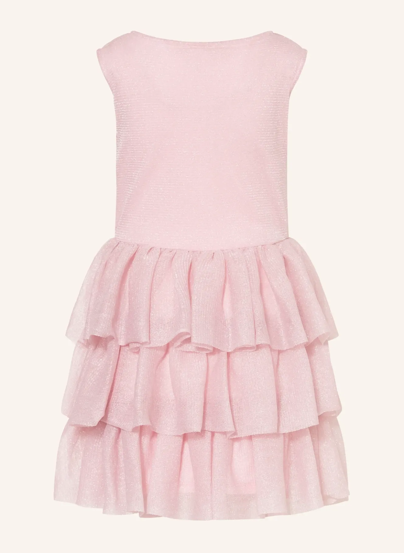Kleid mit Glitzergarn