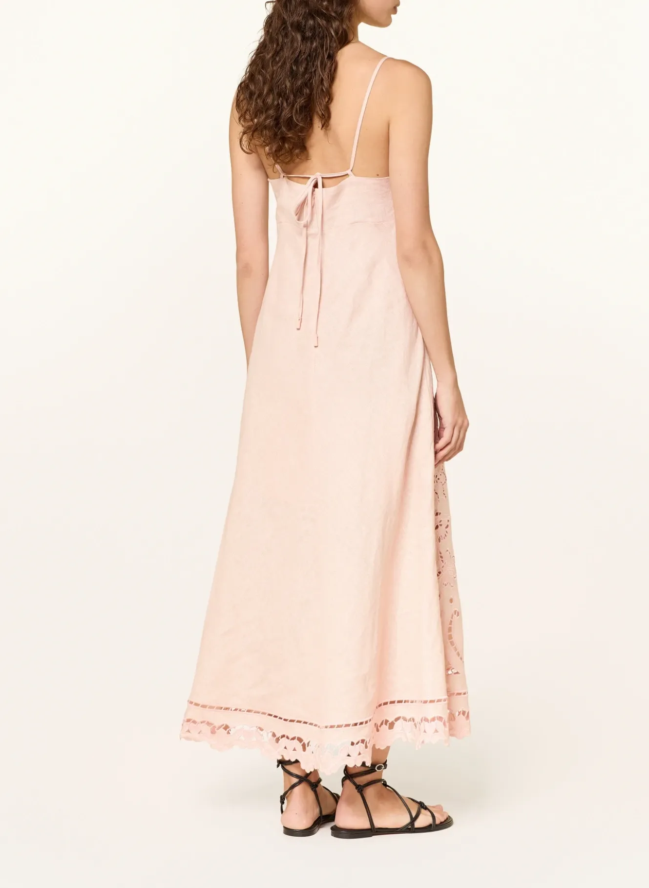 Kleid mit Lochspitze