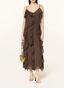 Kleid mit Volants
