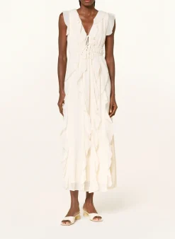 Kleid mit Volants