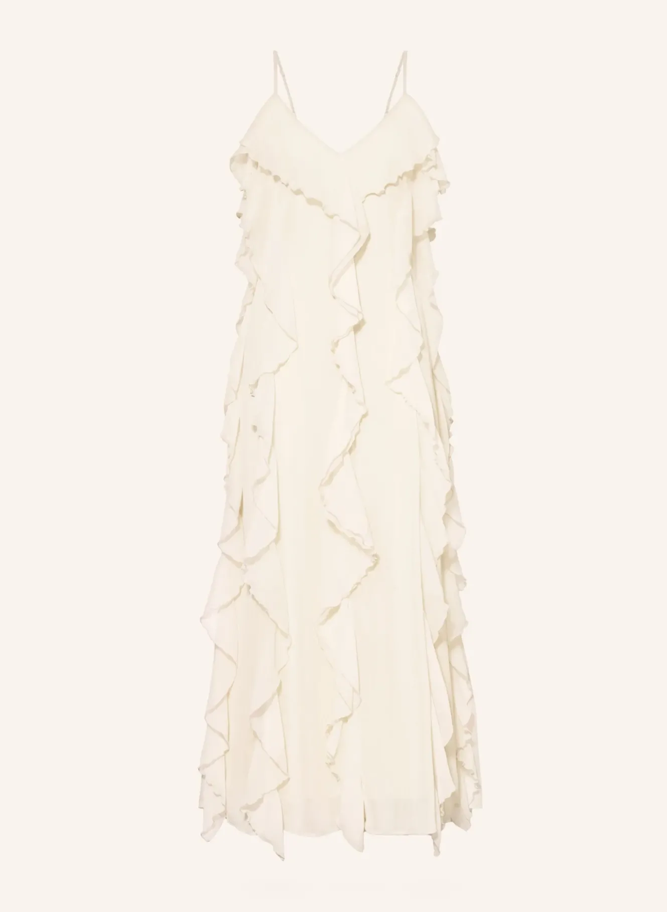 Kleid mit Volants