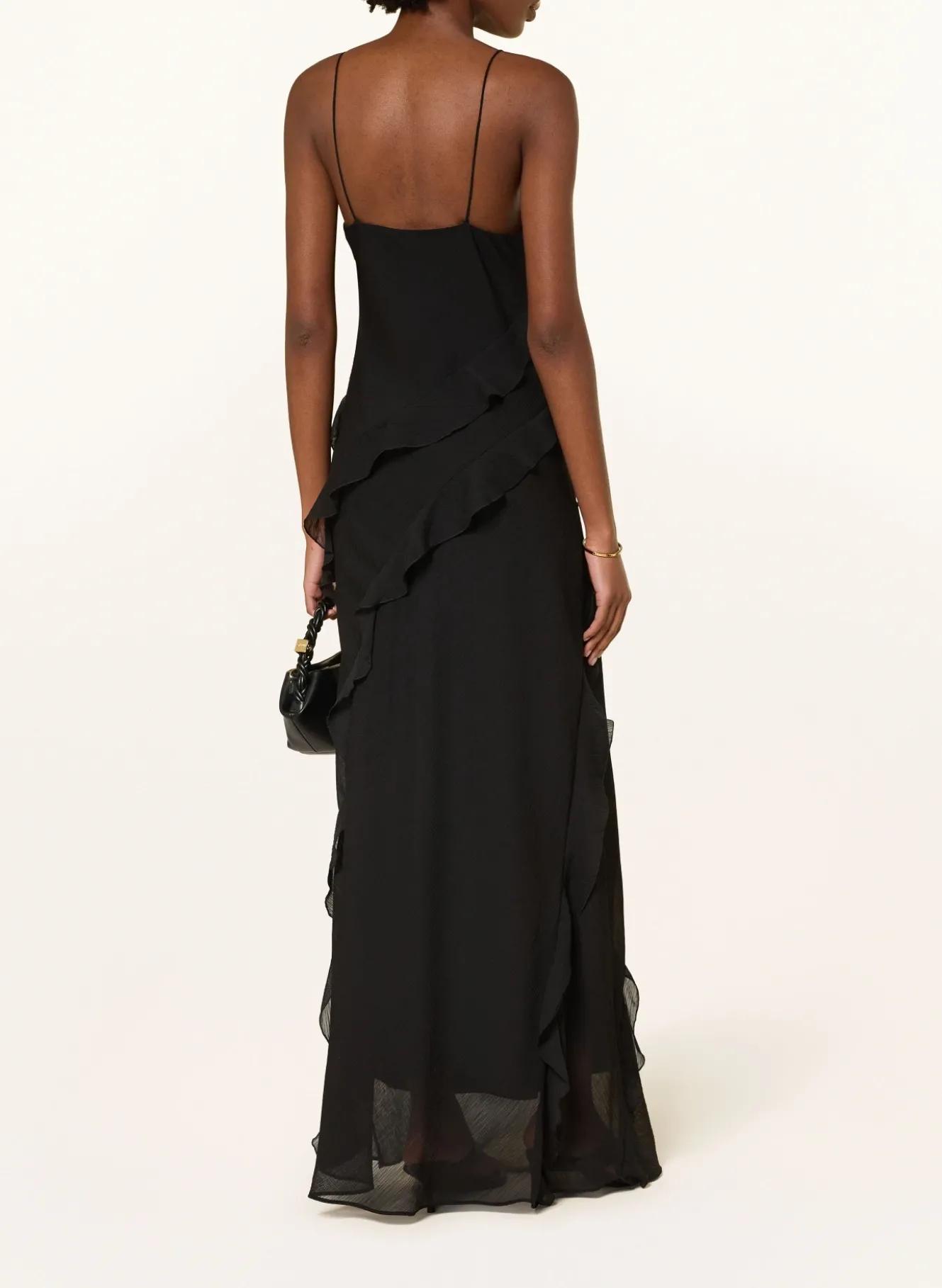 Kleid mit Volants