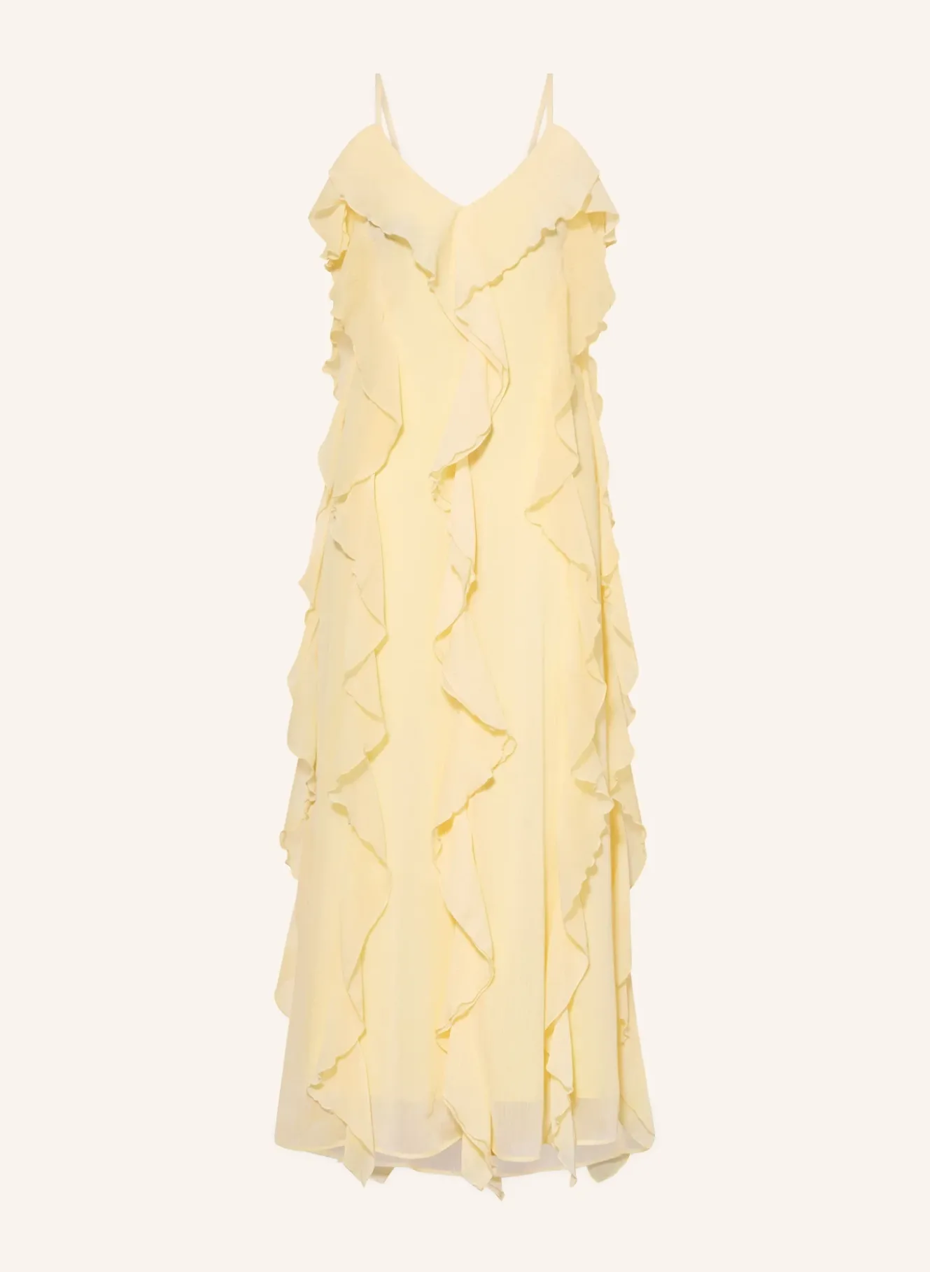 Kleid mit Volants