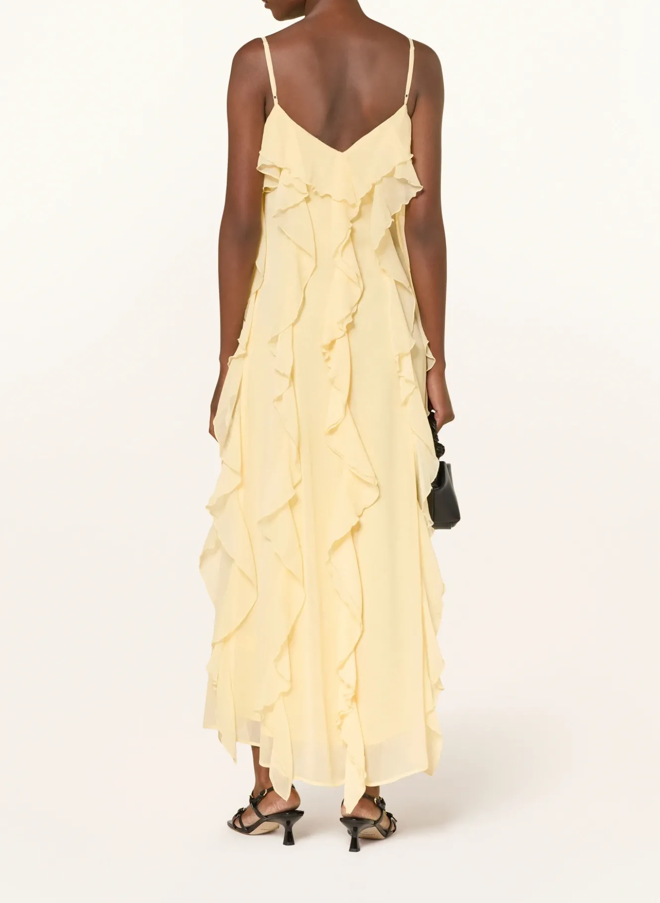Kleid mit Volants