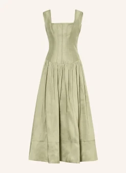 Kleid SPIRELLE mit Leinen