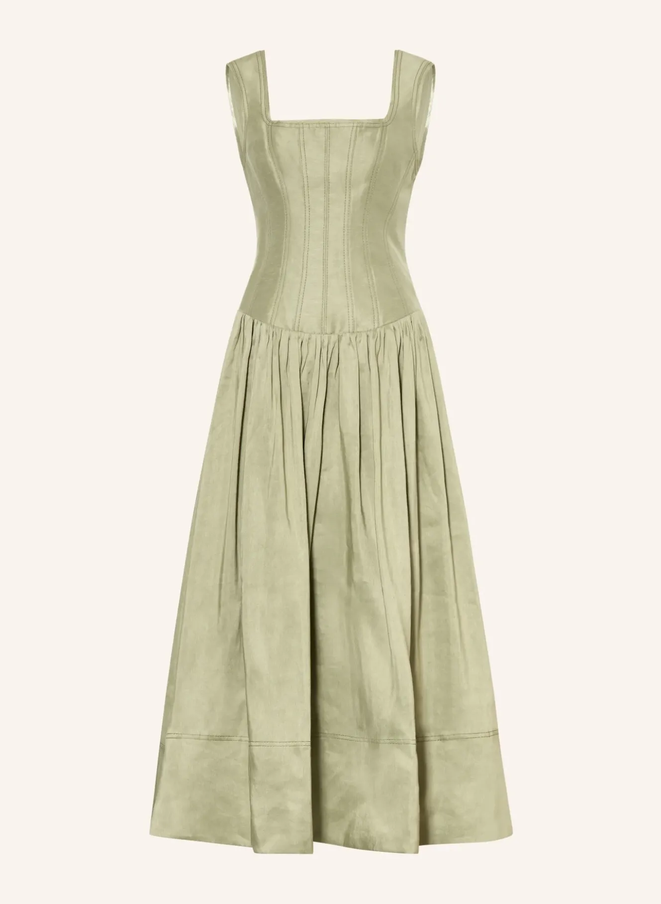 Kleid SPIRELLE mit Leinen