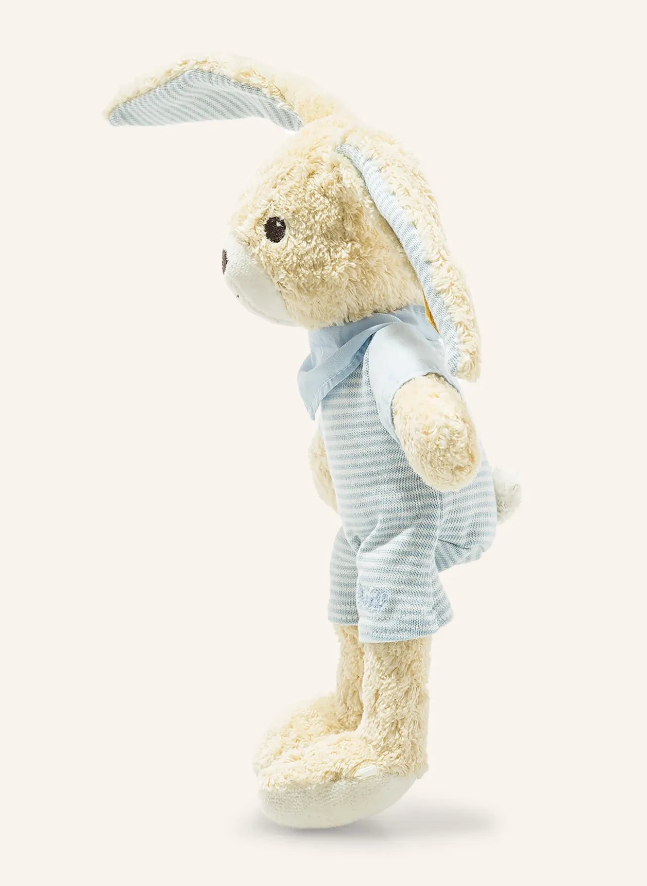 Kuscheltier HOPPEL Hase 20 cm, blau