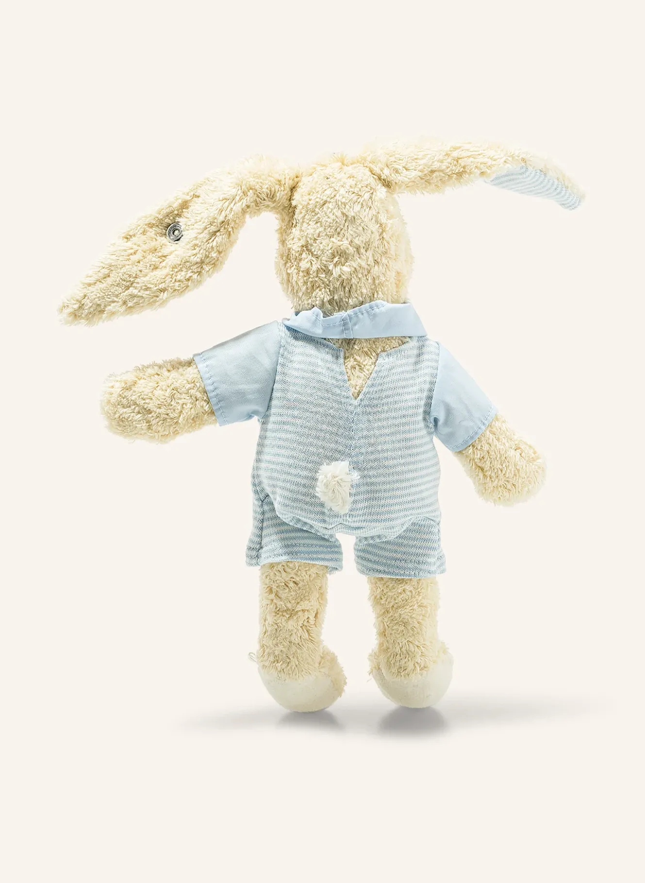 Kuscheltier HOPPEL Hase 20 cm, blau